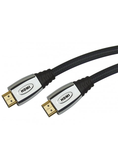 Cavo HDMI Trevi Adattatore per decoder e console HD 34-55 In oro Audio Nero Tv