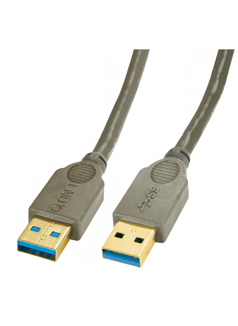 Cavo USB 3.0 Tipo A/A M/M 2m - Antracite
