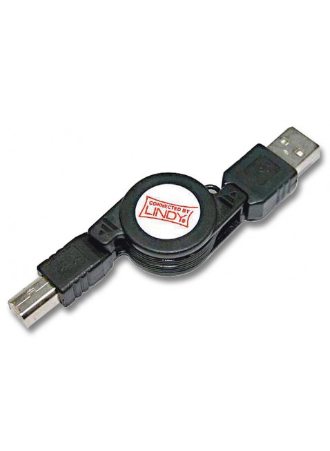 Cavo USB 2.0 riavvolgibile Tipo A/B