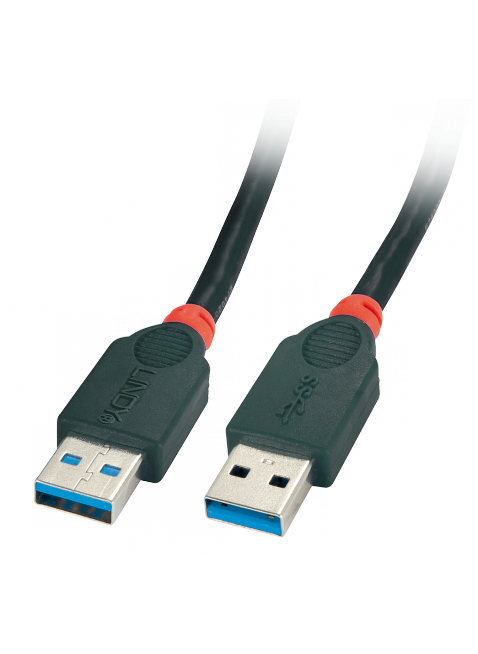 Cavo USB 3.0 Tipo A/A M/M 3m - Nero