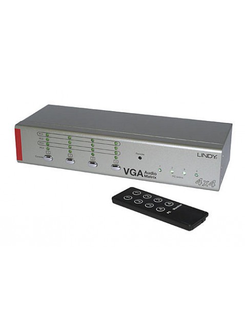 Matrice Switch VGA & Audio 4 x 4