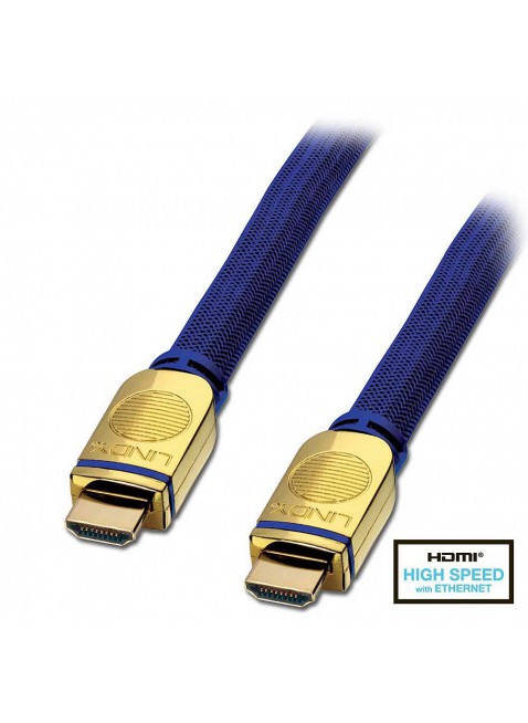 Cavo HDMI High Speed con Ethernet Premium Gold, 1m