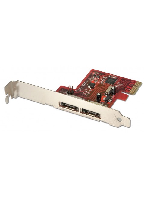Controller PCI Express SATA 6Gbit/s, 2 Porte Esterne