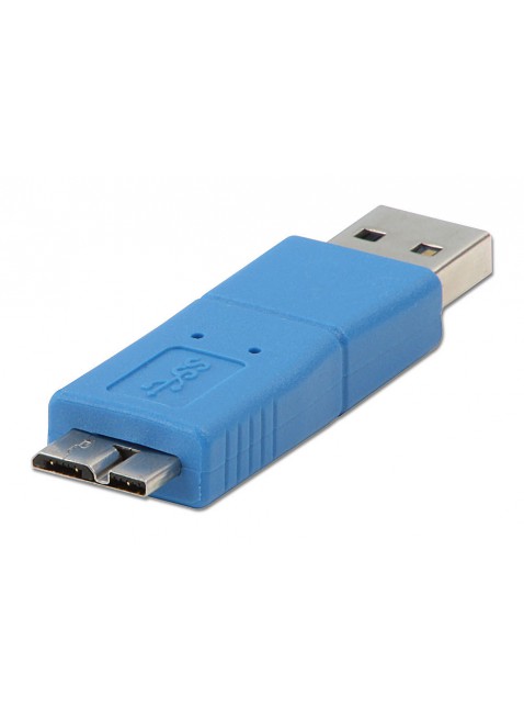 Adattatore USB 3.0 Tipo A Maschio / Tipo Micro B Maschio