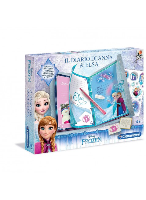 Diario di Anna Elsa Frozen con Copertina Glitterata