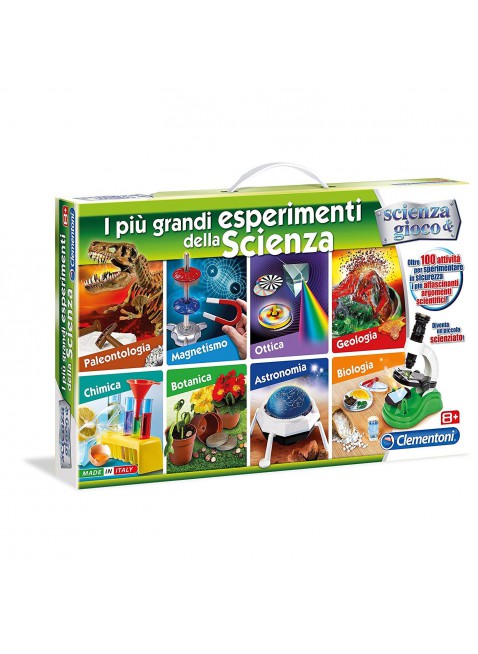 Laboratorio Scientifico Grandi  Esperimenti Bambini Scienza Imparare Clementoni
