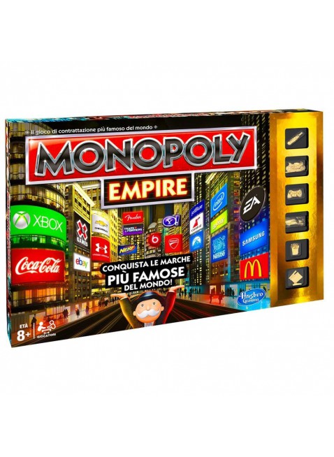 Monopoly Empire Insegne Negozi Marche più Famose Gioco di Società 