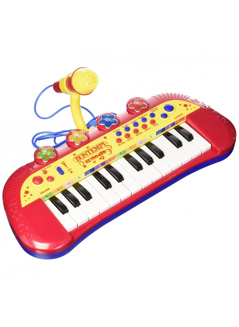 Tastiera 24 Tasti Bimbo Bimba con Microfono Giochi Strumenti Musicali 