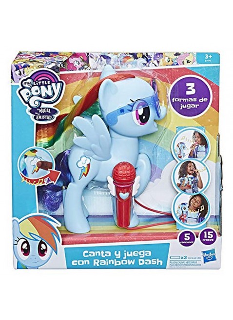 My Little Pony Dash Canta La Sigla con Me Microfono Hasbro