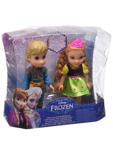 Anna e Kristoff Frozen Pupazzi 15 cm Da Collezione Giochi Preziosi