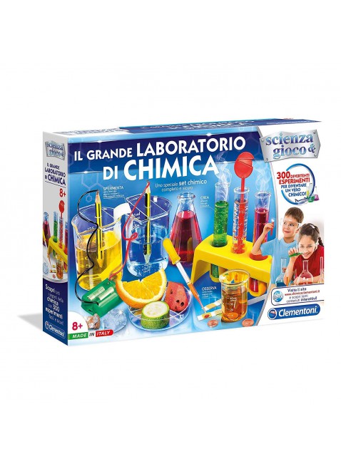 Clementoni Giochi Educativi e Scientifici Il Grande Laboratorio di Chimica
