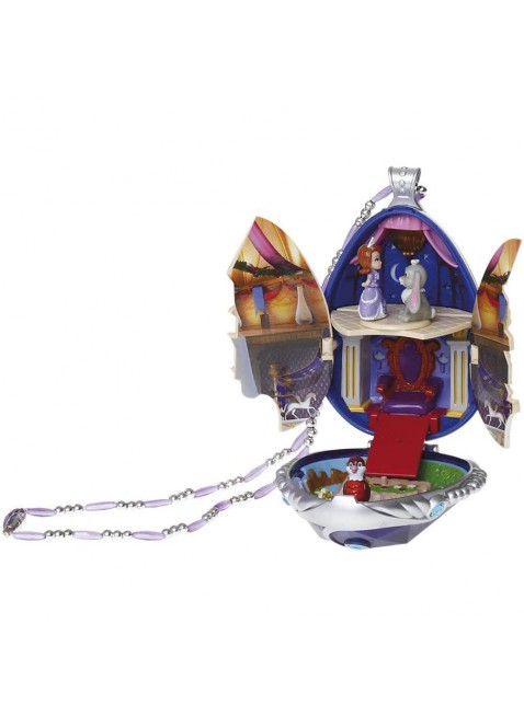 Giochi Preziosi Principessa Sofia Amuleto con mini personaggio Trono di Sofia