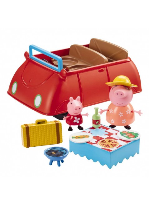 Giochi Preziosi Peppa Pig l'Automobile della Famiglia Pig con Suoni 2 Personaggi