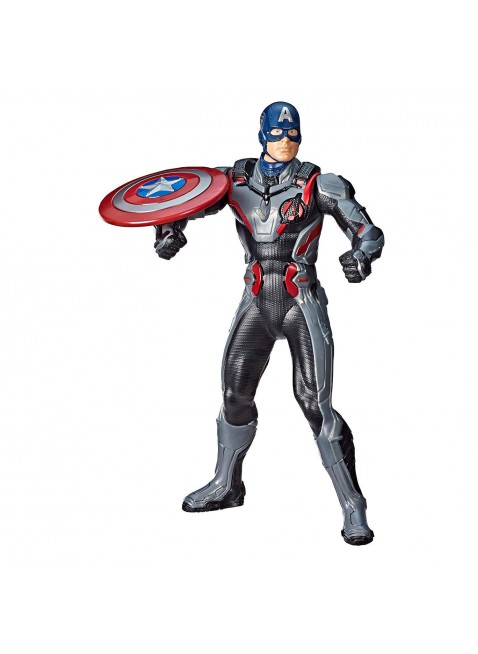 Hasbro Marvel Avengers Endgame Captain America lancia scudo elettronica suoni 