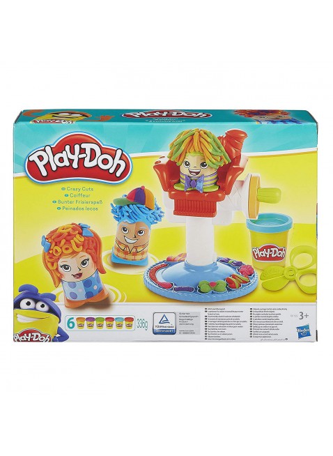 Hasbro Play-Doh B1155EU4 Play-Doh Ciuffi Matti Pasta da Modellare 3 personaggi