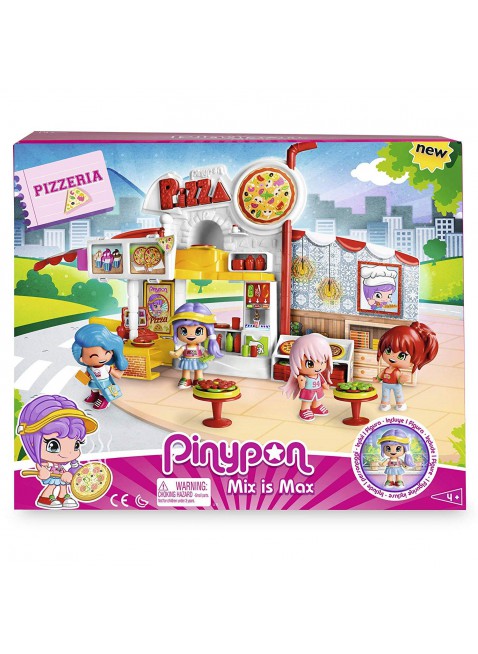 Famosa Pinypon Pizzeria Multicolore personaggio Pinypon con un nuovo look