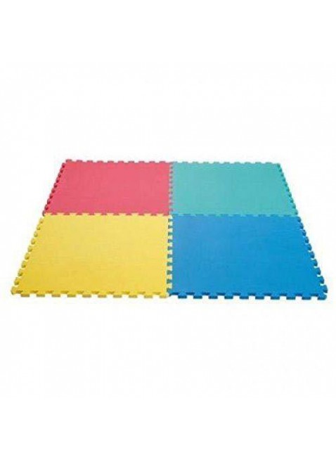 giochi preziosi rdf85019 maxi tappeto 4 pezzi da cm.60x60 colorati bambini