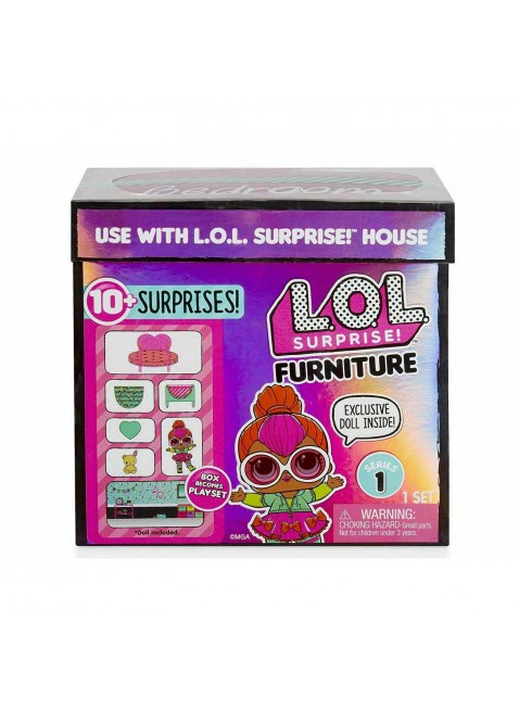 Giochi Preziosi Lol Surprise Forniture 10 Sorprese con Bambola Neon Inclusa