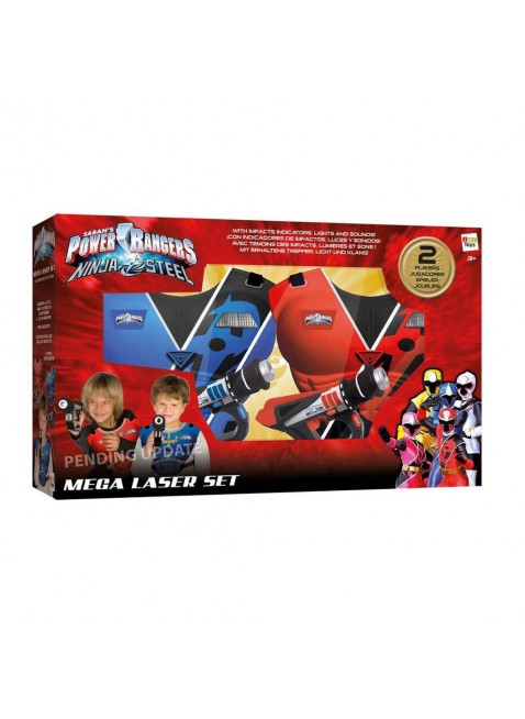 IMC Toys Power Rangers Mega Laser Set Con Luci E Suoni Personaggi Scherma