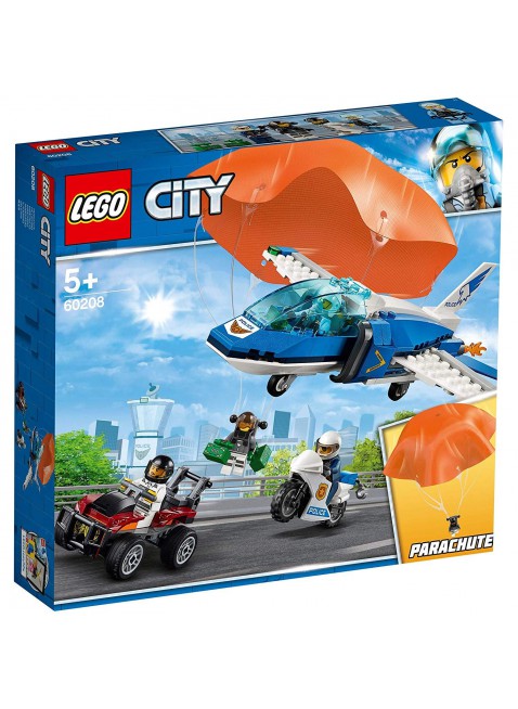 Lego City Police Arresto con Il Paracadute Della Polizia Aerea Costruzioni 60208