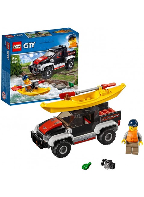 Lego City Avventura sul kayak Set Costruzioni Mattoncini per Bambini 60240