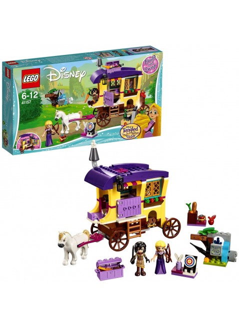 Lego Disney Princess Il Caravan di Rapunzel Costruzioni Mattoncini Bambine 41157