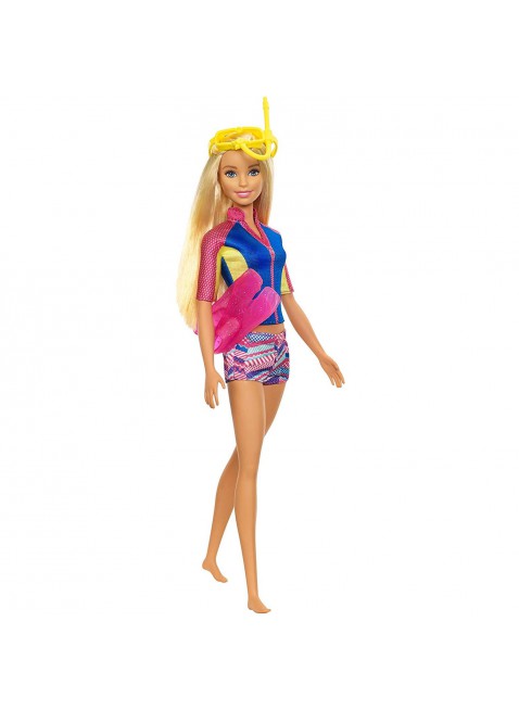 Mattel Barbie fbd73 Magia dei Delfini e boccaglio di Barbie Multicolore Mare