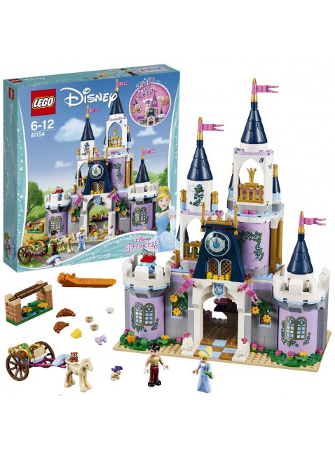 Lego Disney Princess Il Castello dei Sogni di Cenerentola Bambine 6 Anni 41152