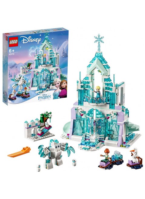 Lego Disney Frozen II Magico Castello di Ghiaccio di Elsa Costruzioni 43172