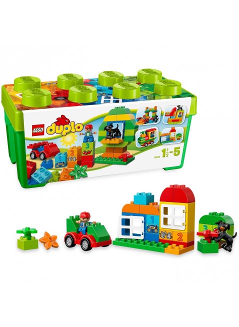 Lego Duplo Scatola Set di Costruzioni Mattoncini Tutto in Uno Bambini 10572