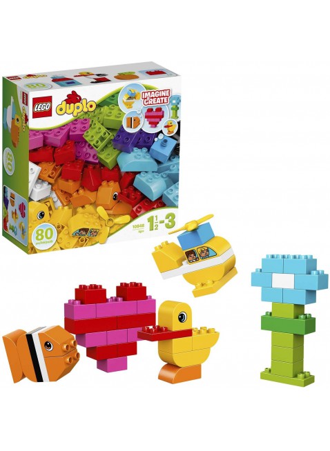 Lego Duplo I Miei Primi Mattoncini Costruzioni 80 Pezzi Per Bambini 10848