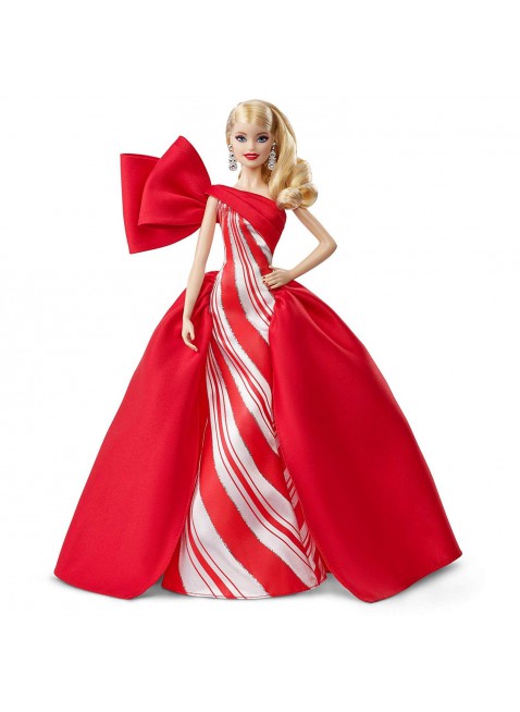Mattel Barbie Magia delle Feste 2019 Bambola Bionda da Collezione Giocattolo 