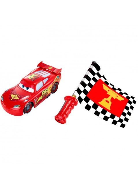 wALT Disney Pixar Cars Flag Finish Lightning McQueen Toy Car by Mattel Bambino
