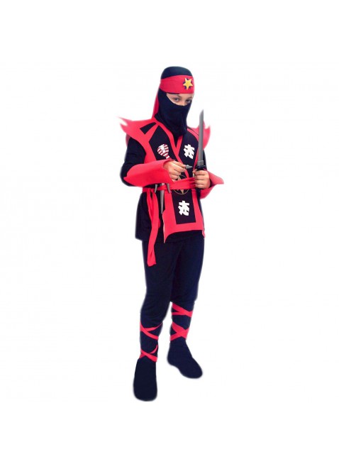 Vestito Costume Carnevale Ninja Cobra Taglia L 8 Anni per Ragazzo Pegasus 1185