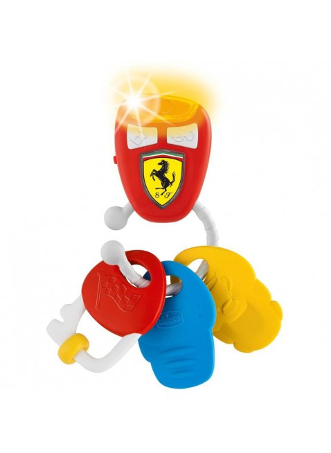 Chicco Sonaglino Gioco Chiavi Elettroniche Ferrari 461 Multicolore Bambini