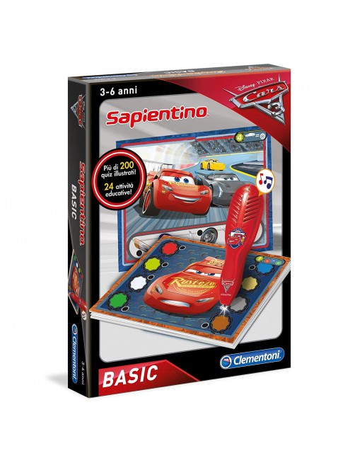 Clementoni Sapientino Penna Basic Cars 3 penna elettronica di Saetta McQueen
