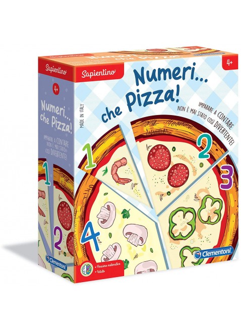 Clementoni 16127 Sapientino Numeri Che Pizza Gioco educativo Multicolore 3 16127