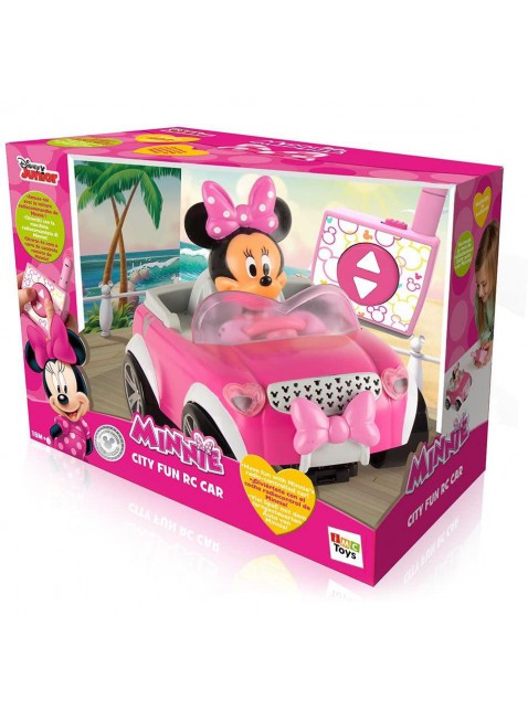 IMC Toys 182073 City Fun Auto Radiocomanda di Minnie +18 mesi Versione Italiana