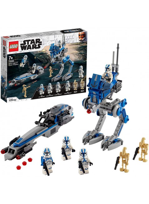 LEGO-Star Wars TM Clone Trooper della Legione 501 Walker AT BARC Speeder Droidi 