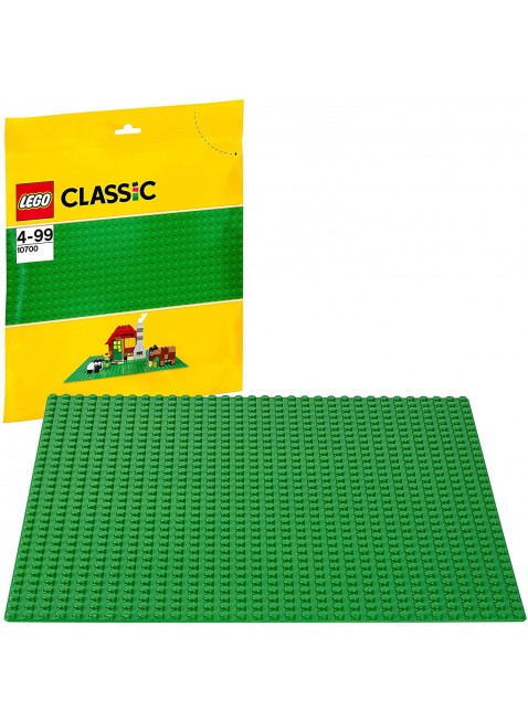 LEGO Classic - Base Verde 10700 Ideale per Costruire con Fantasia e Creativita'