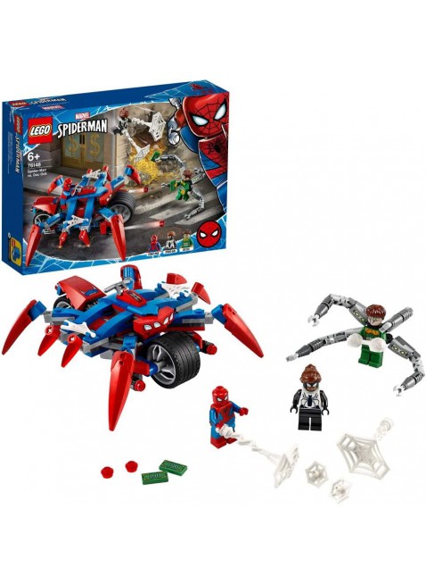 LEGO Super Heroes Spider-Man vs. Doc Ock 3 Fantastiche Minifigure di Spider-Man 