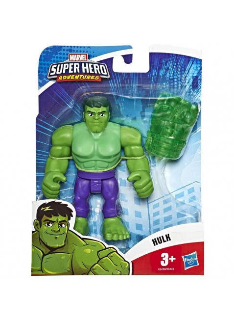 Hasbro Playskool Heroes The_Avengers Marvel Super Hero Adventures-Hulk da 12,5cm