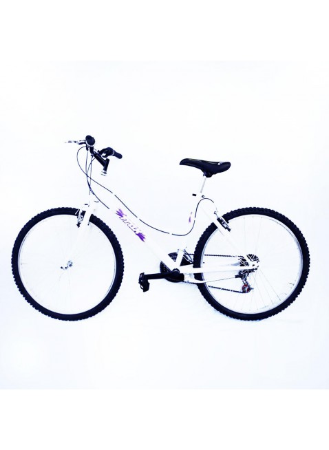 Bicicletta bici per donna telaio acciaio ruote 26 cambio shimano 18 v 