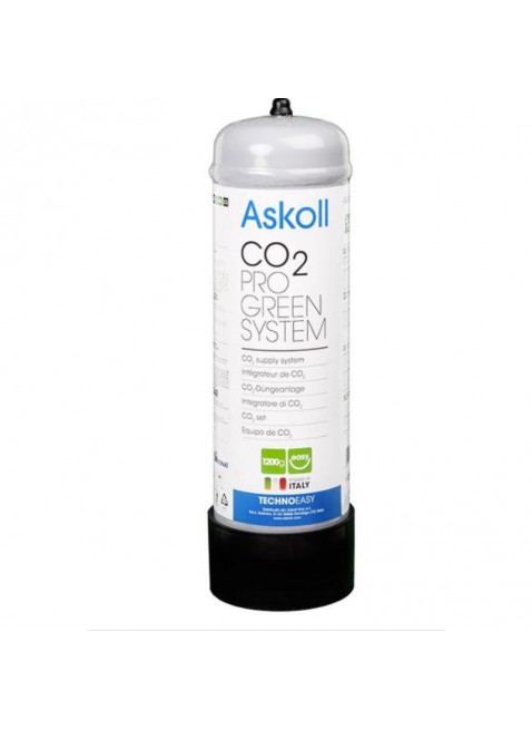 Bombola CO2 Non Ricaricabile Da 1200g Askoll PRO GREEN SYSTEM