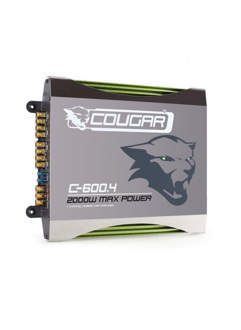 Cougar C600.4 Amplificatore Finale 4 canali 2000W LED 10001453