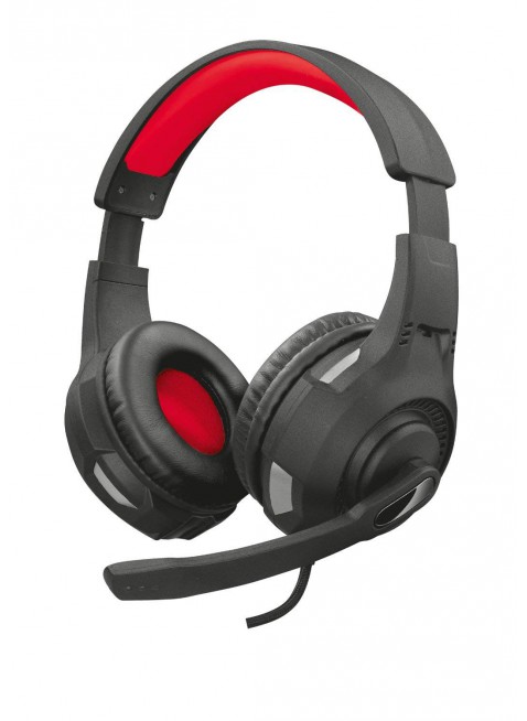Cuffie Audio Microfono Regolabile da Gioco Trust Gaming Nero Rosso GXT 307