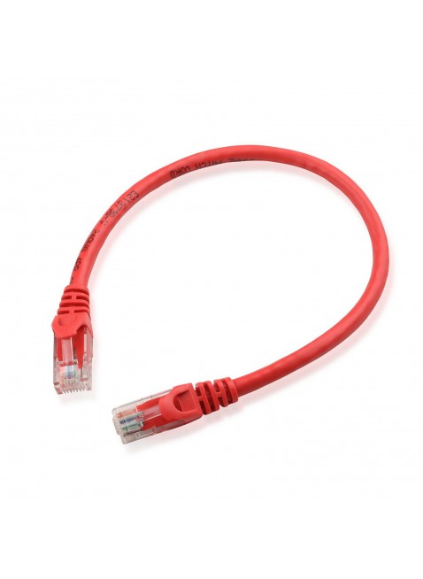 Cavetto Cavo Ethernet di Rete LAN RJ45 per PC Internet UTP Categoria 6e 25 cm
