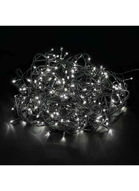 600 Mini Lucciole Luci di Natale per Presepe Albero Luce Fredda Luminoso