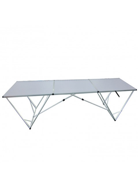 Tavolo Tavolino da esterno Alluminio Escursioni scout 300x70x80 cm Market Berto