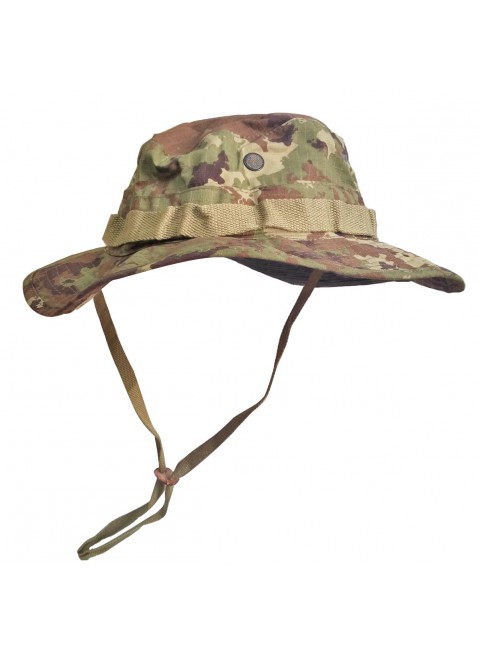 Cappello Jungle Militare Vegetato Italiano per Caccia Taglia S